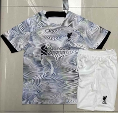 ( Without Brand Logo ) 2022-2023 Liverpool Away White Soccer Uniform-6253