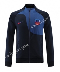 2022-2023 Barcelona Royal Blue Thailand Soccer Jacket -LH