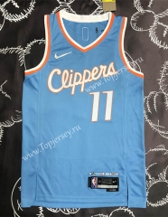 2021-2022 City Edition Los Angeles Clippers Blue #11 NBA Jersey-311