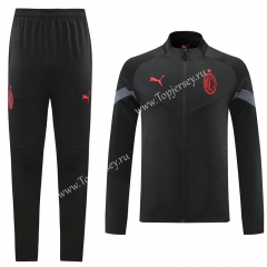 2022-2023 AC Milan Black Thailand Soccer Jacket Uniform-LH