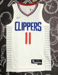 75th Anniversary Los Angeles Clippers White #11 NBA Jersey-311