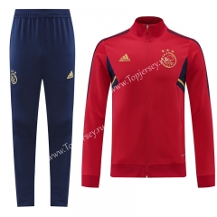 2022-2023 Ajax Red Thailand Soccer Jacket Uniform-LH