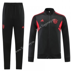 2022-2023 Bayern München Black Thailand Soccer Jacket Uniform-LH
