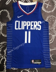 75th Anniversary Los Angeles Clippers Blue #11 NBA Jersey-311