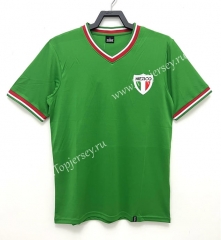 Reteo Version 1970 World Cup Mexico Home Green Thailand Soccer Jersey AAA-811