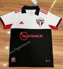 2022-2023 Sao Paulo Futebol Clube 2nd Away White&Black Thailand Soccer Jersey AAA
