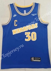 2022-2023 Golden State Warriors Blue #30 NBA Jersey-1380