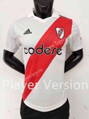Player Version 2022-2023 River Plate Home White Thailand Soccer Jersey AAA