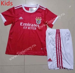 2022-2023 Benfica Home Red Kids/Youth Soccer Uniform-507