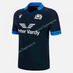 2022-2023 Scotland Home Royal Blue Thailand Rugby Shirt