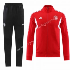 2022-2023 Manchester United Red Thailand Soccer Jacket Uniform-LH
