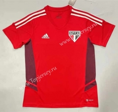 2022-2023 Sao Paulo Futebol Clube Red Thailand Soccer Jersey AAA-908