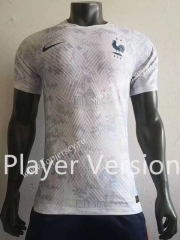 2022-2023 World Cup France Away White Thailand Soccer Jersey AAA-518