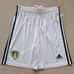 2022-2023 Leeds United Home White Thailand Soccer Shorts-5805
