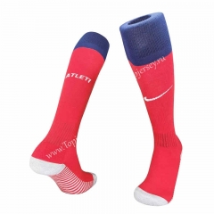 2022-2023 Atletico Madrid Home Red Kids/Youth Soccer Socks