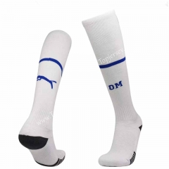 2022-2023 Olympique de Marseille Home White Kid/Youth Soccer Socks