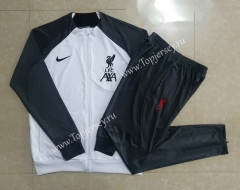 2022-2023 Liverpool White Thailand Soccer Jacket Uniform-815