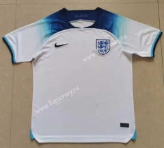2022-2023 England Home White Thailand Soccer Jersey AAA