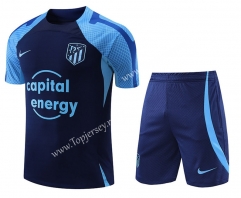 2022-2023 Atletico Madrid Royal Blue Thailand Training Soccer Uniform-418