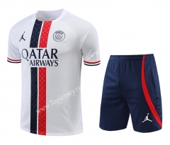 2022-2023 Paris SG White Thailand Soccer Uniform-418