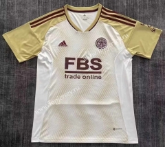 2022-2023 Leicester City 2nd Away White Thailand Soccer Jersey AAA