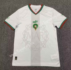 2022-2023 Morocco Away White Thailand Soccer Jersey AAA-512