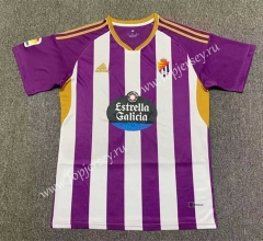 2022-2023 Real Valladolid Home Purple&White Thailand Soccer Jersey AAA-512