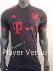Player Version 2022-2023 Bayern München 2nd Away Black Thailand Soccer Jersey AAA-518