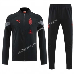 2022-2023 AC Milan Black Thailand Soccer Jacket Uniform-4627