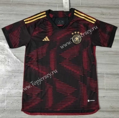 2022-2023 Germany Away Red&Black Thailand Soccer Jersey AAA