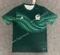 2022-2023 Pre-match Mexico Green Thailand Soccer Jersey AAA-GB