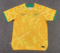 2022-2023 Australia Home Yellow Thailand Soccer Jersey AAA-512