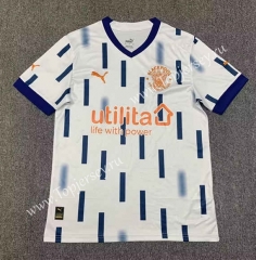 2022-2023 Blackpool Away White Thailand Soccer Jersey AAA-512