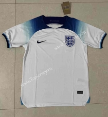 (S-4XL) 2022-2023 England Home White Thailand Soccer Jersey AAA-818