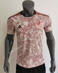 2022-2023 Mexico Away Red&White Thailand Soccer Jersey AAA-416