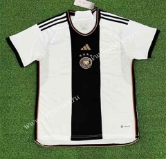(S-4XL) 2022-2023 Germany Home White Thailand Soccer Jersey AAA-403