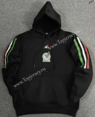 2022-2023 Mexico Black Thailand Soccer Tracksuit Top With Hat-LH