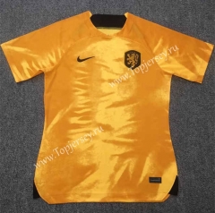 2022-2023 Netherlands Home Orange Thailand Soccer Jersey AAA-709