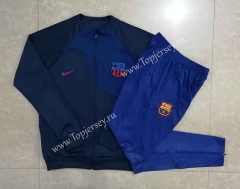 2022-2023 Barcelona Royal Blue Thailand Soccer Jacket Uniform-815