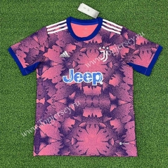 ( S-4XL) 2022-2023 Juventus 2nd Away Red Thailand Soccer Jersey AAA-403