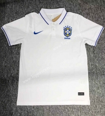 2022-2023 Brazil White Thailand Polo Shirt-2044