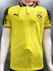 2022-2023 Borussia Dortmund Yellow Thailand Polo Shirt-2044
