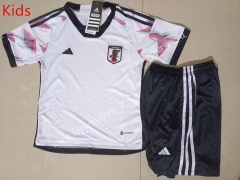 2022-2023 Japan Away White Kid/Youth Soccer Uniform-507