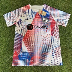2022-2023 Barcelona Red&Blue&White Thailand Training Soccer Jersey AAA-305