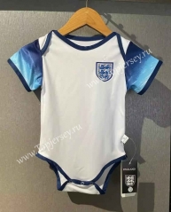 2022-2023 England Home White Baby Soccer Uniform-CS