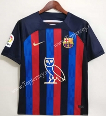 (S-4XL)2022-2023 Special Version Barcelona Home Red&Black&Blue Thailand Soccer Jersey AAA-7428