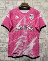 2022-2023 Paris SG Pink Thailand Rugby Jersey