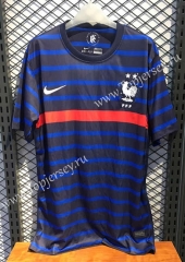 Retro Version 19-20 France Home Blue Thailand Soccer Jersey AAA-2669