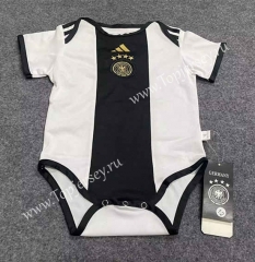 2022-2023 Germany Home White Baby Soccer Uniform-3066