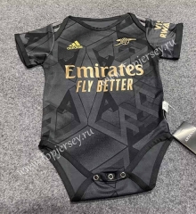 2022-2023 Arsenal Away Black&Gray Baby Soccer Uniform-3066